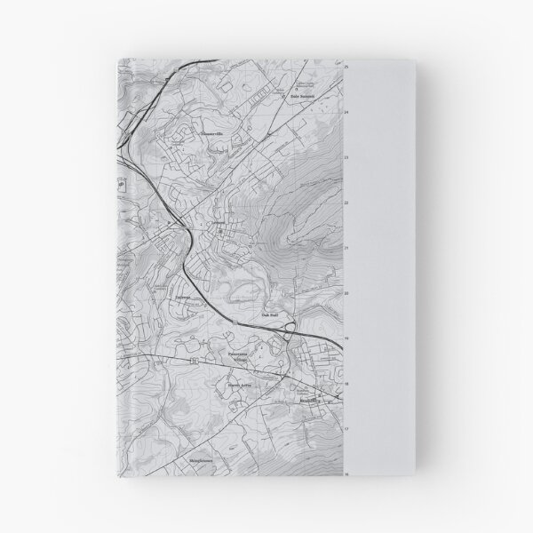 Item preview, State College, PA Topographical Map Grey designed and sold by PGHPhotoCo.