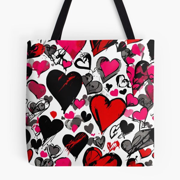 Item preview, Graffiti Hearts Valentine's Art 4 designed and sold by Tom-Johnson.
