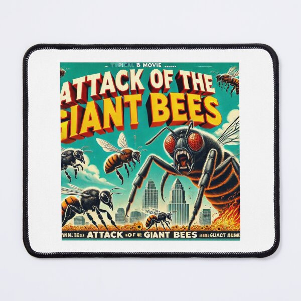 Item preview, Attack of the Giant Bees designed and sold by smugdesigns.