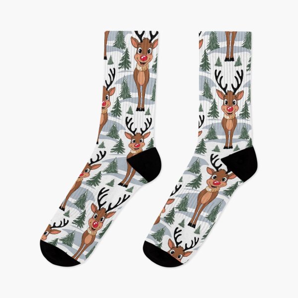 Item preview, Pattern Reindeer with a red nose, Reindeer 01 designed and sold by SpecialtiesShop.