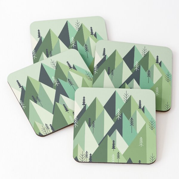 Item preview, mountains geometrically designed and sold by Zeewind.