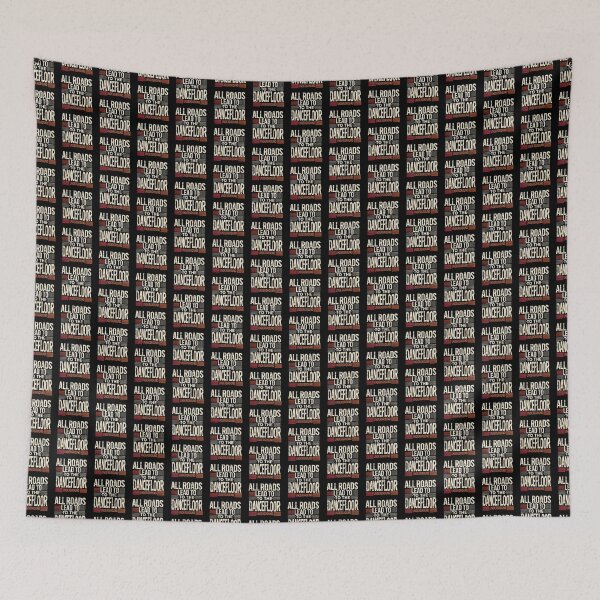 Item preview, House Music Lovers Design - All Roads Lead to the Dancefloor  designed and sold by Coder-T.