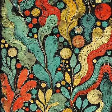 Artwork thumbnail, Abstract Organic Flow Pattern by Rui Fernandes