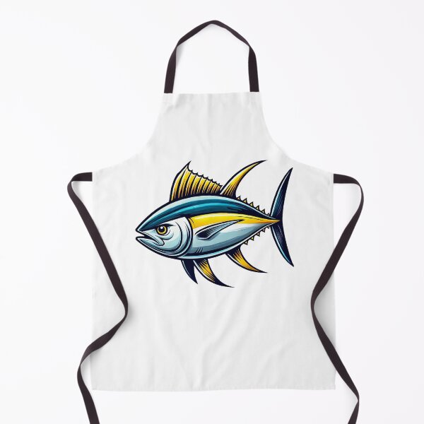 Item preview, Yellowfin Tuna Cartoon designed and sold by LightningJelly.