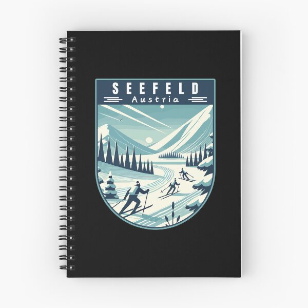 Item preview, Seefeld in Austria (Tirol) Retro Vector Art Travel Badge designed and sold by MaateoDesign.