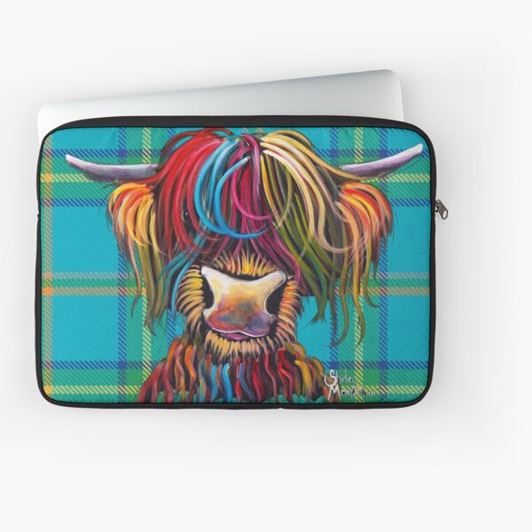 Aperçu de l'œuvre ScoTTiSH HiGHLaND CoW 'TaRTaN NeLLy B' par ShiRLeY MacArTHuR créée et vendue par Shirley MacArthur Limited.
