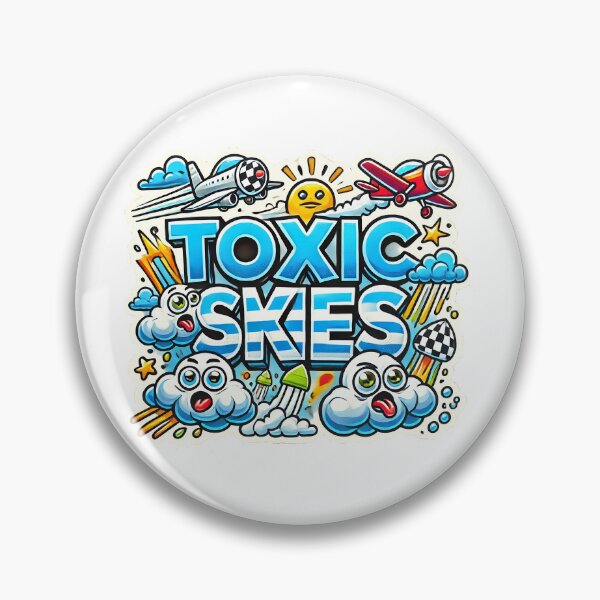Item preview, Chemtrails Plane and Toxic Skies designed and sold by supersanko.