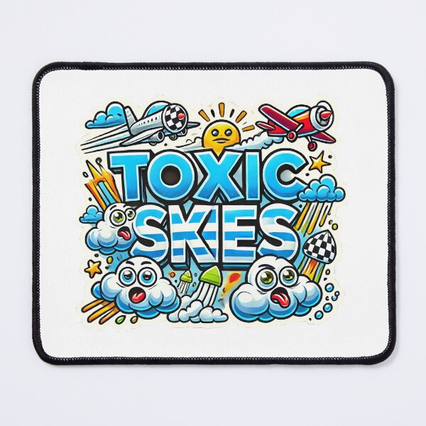 Item preview, Chemtrails Plane and Toxic Skies designed and sold by supersanko.