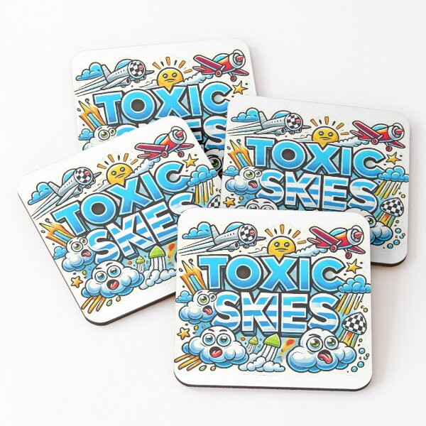 Item preview, Chemtrails Plane and Toxic Skies designed and sold by supersanko.