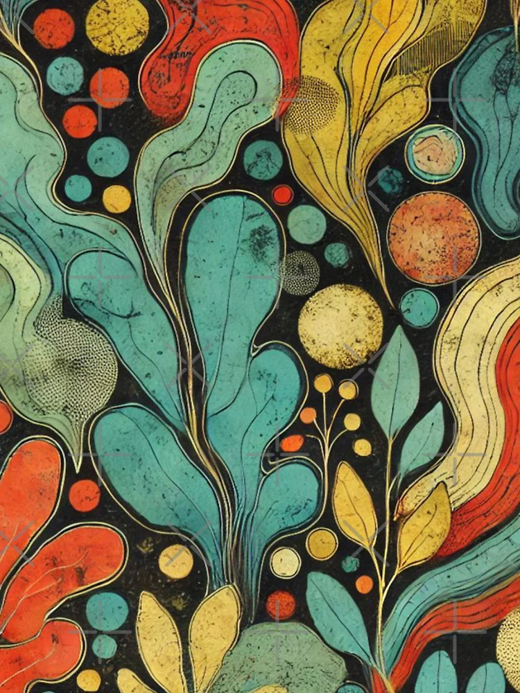 Thumbnail 4 of 4, iPhone Case, Abstract Organic Flow Pattern designed and sold by Rui Fernandes.
