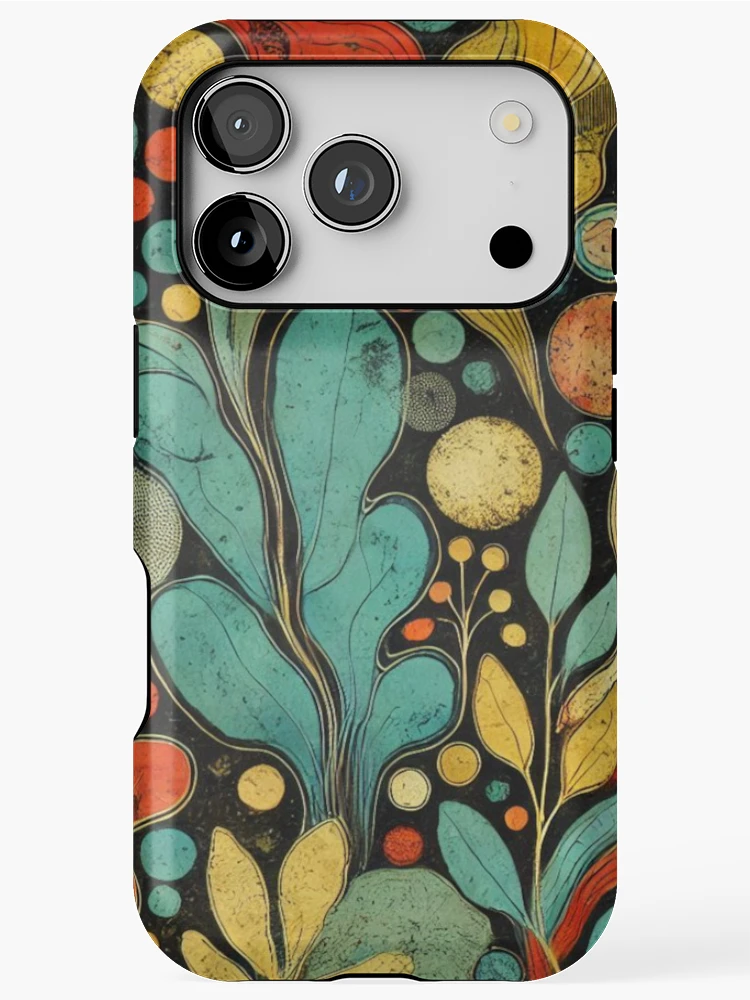 Thumbnail 1 of 4, iPhone Case, Abstract Organic Flow Pattern designed and sold by Rui Fernandes.