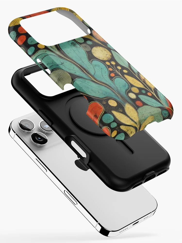 Thumbnail 2 of 4, iPhone Case, Abstract Organic Flow Pattern designed and sold by Rui Fernandes.