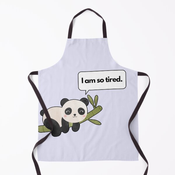 Item preview, Cute Panda Saying "I Am So Tired" designed and sold by EagleVisionary.