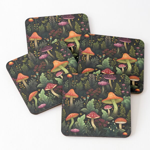 Item preview, Amanita Evening designed and sold by patternshoprad.