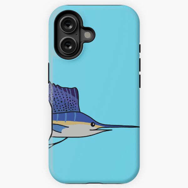 Vista previa del artículo con la obra «Pez vela del Atlántico», diseñado y vendido por Leapingdoe.