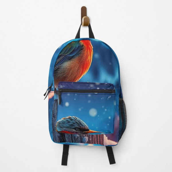 Item preview, Snowy winter etude with a bird on an old wooden fence designed and sold by 4Seasons.