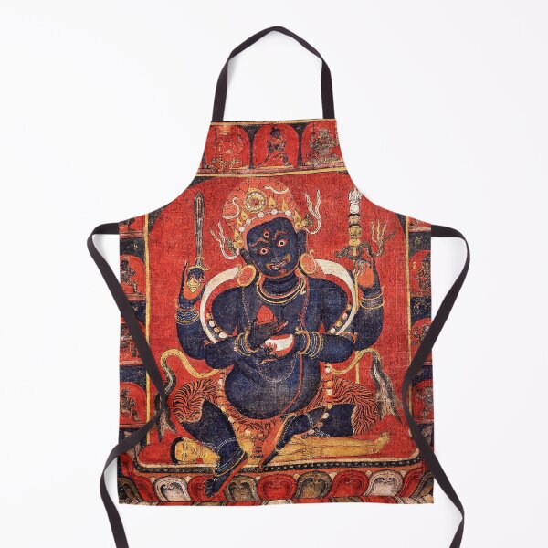 Item preview, Mandala 211 Mahakala Buddhist Protector Chaturbhuja Four Hands 1400s designed and sold by GuyBlank.