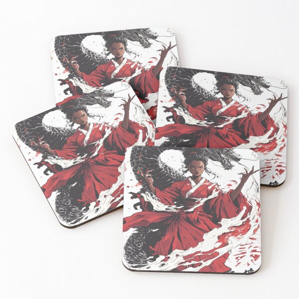 Item preview, Shattering Spells: Sorceress Against the Dragon 魔法の戦士 designed and sold by PrintsByFrank.