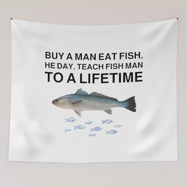 Item preview, Teach Fish Man designed and sold by HimeDracular.