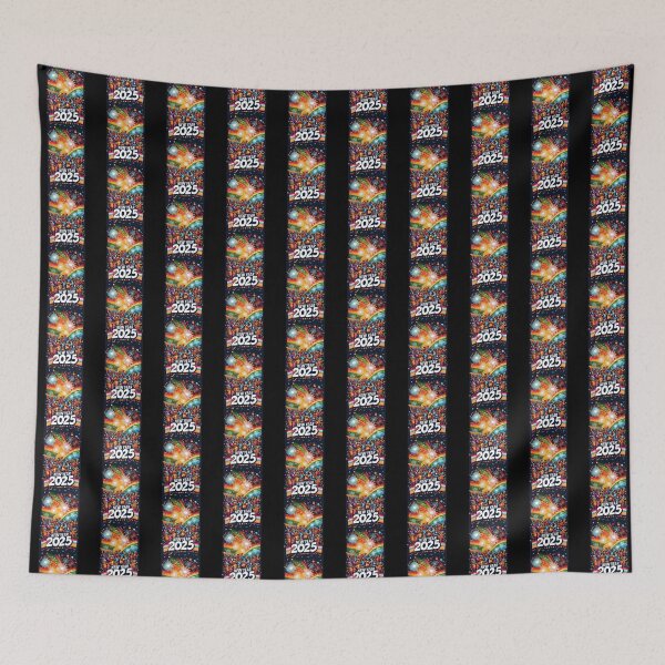Item preview, New year 2025 colorful lively crowd designed and sold by Kalpa.