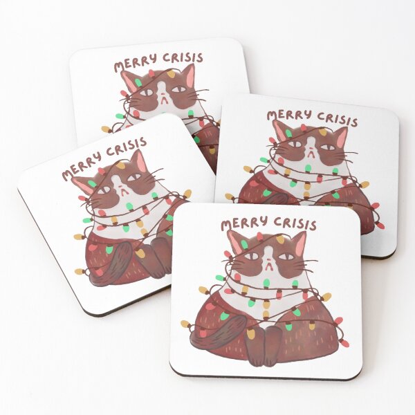 Item preview, Merry Crisis | Funny Christmas designed and sold by PrintyRelatable.