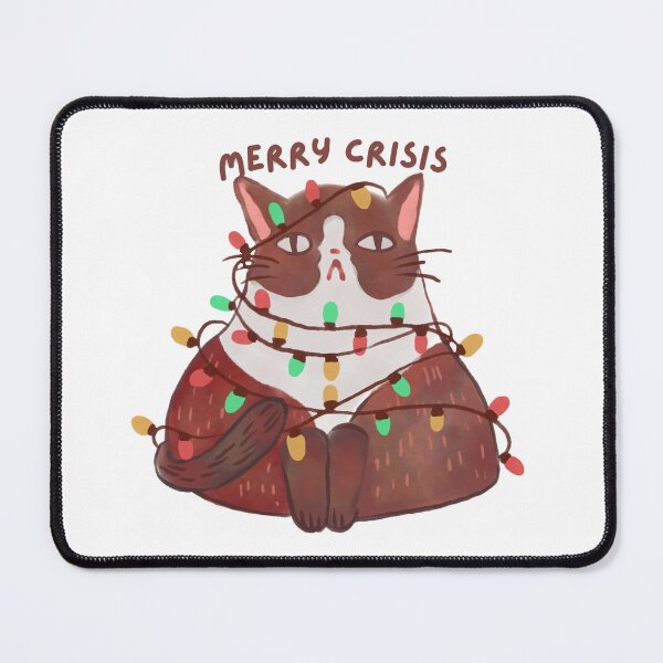 Item preview, Merry Crisis | Funny Christmas designed and sold by PrintyRelatable.