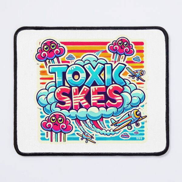 Item preview, Chemtrails Plane and Toxic Skies designed and sold by supersanko.