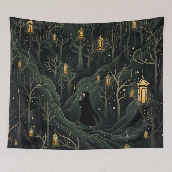 Item preview, Wandering in the Dark Woods designed and sold by patternshoprad.