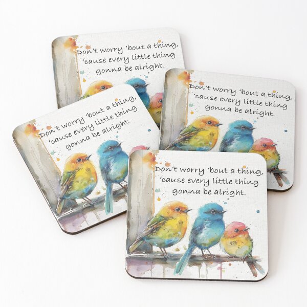 Item preview, Three Little Birds designed and sold by Croneandquill.