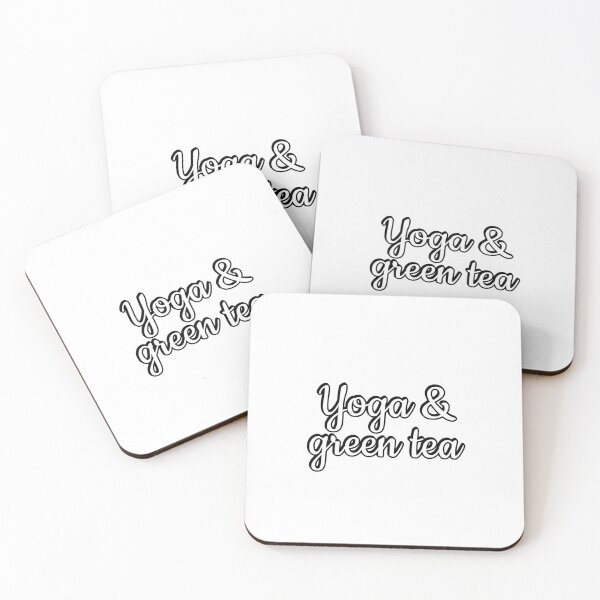 Item preview, Yoga and Green Tea designed and sold by Inspirationmotivation.