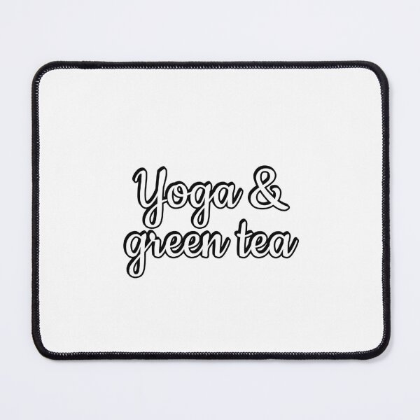 Item preview, Yoga and Green Tea designed and sold by Inspirationmotivation.