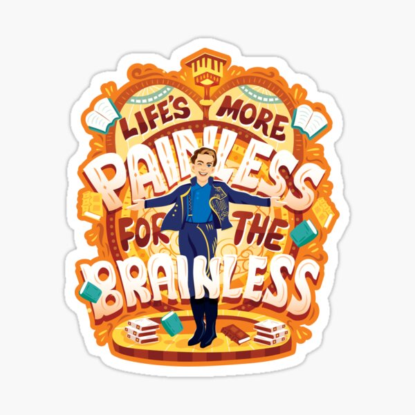 Item preview, Life's More Painless for the Brainless designed and sold by Risa Rodil.