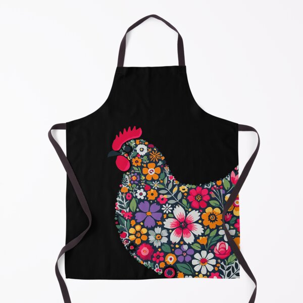Item preview, Free Ranging Chickens Floral designed and sold by darkskydelights.