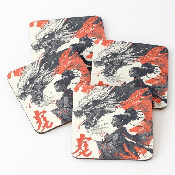 Item preview, Shattering Spells: Sorceress Against the Dragon 魔法の戦士 designed and sold by PrintsByFrank.