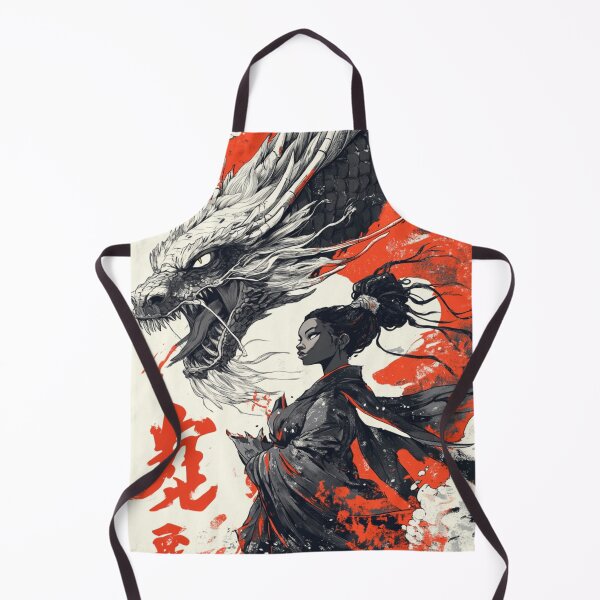 Item preview, Shattering Spells: Sorceress Against the Dragon 魔法の戦士 designed and sold by PrintsByFrank.