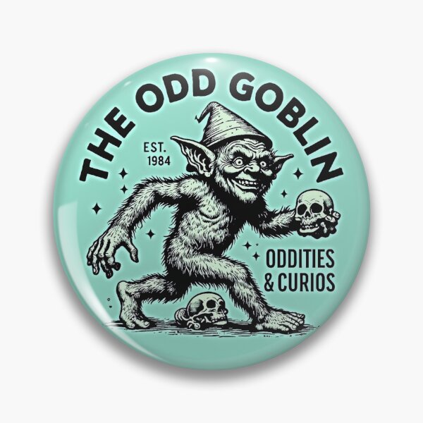 Item preview, The Odd Goblin: Oddities and Curio-Inspired Art Print designed and sold by Earth Nature Creations.