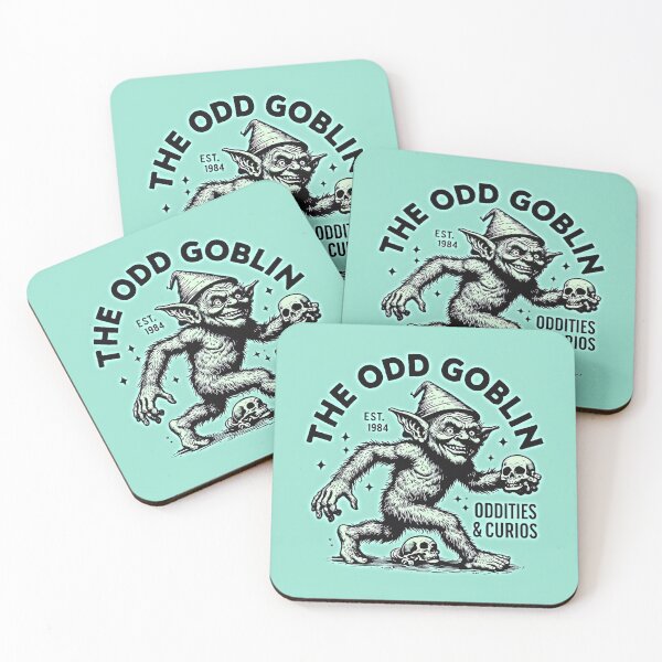 Item preview, The Odd Goblin: Oddities and Curio-Inspired Art Print designed and sold by Earth Nature Creations.