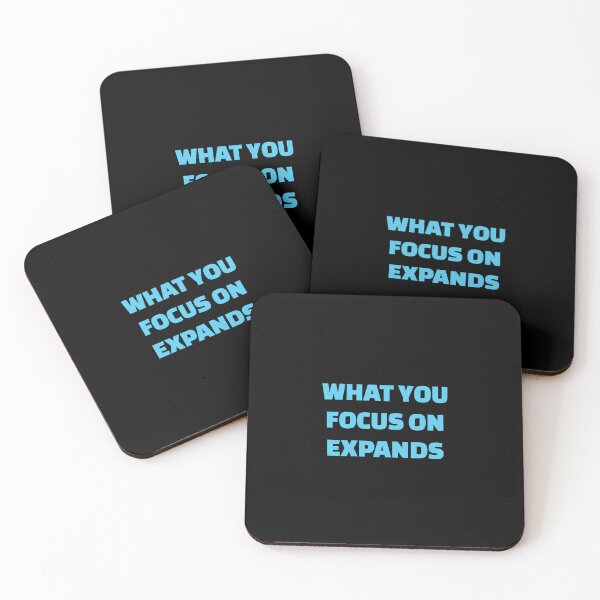 Item preview, Focus quotes - what you focus on expands - Buddhism designed and sold by Inspirationmotivation.