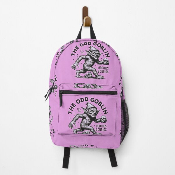 Item preview, Pink The Odd Goblin: Oddities and Curio-Inspired Art Print designed and sold by Earth Nature Creations.