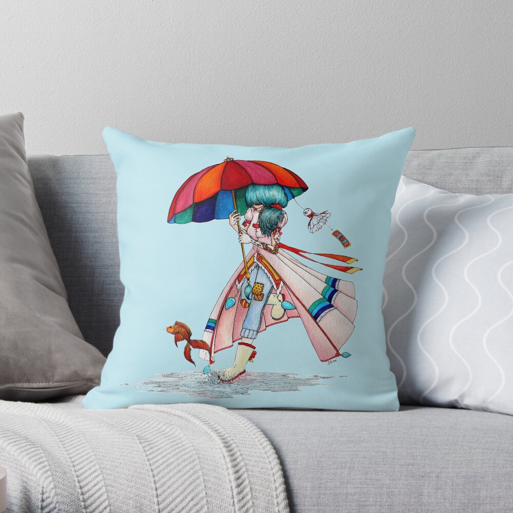 Item preview, Throw Pillow designed and sold by studinano.