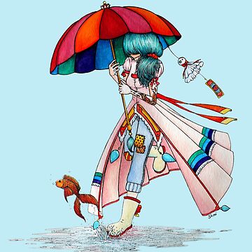 Artwork thumbnail, Umbrella Girl by studinano