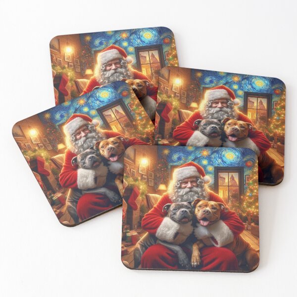 Item preview, Pitbull's Christmas Eve designed and sold by 123ks.