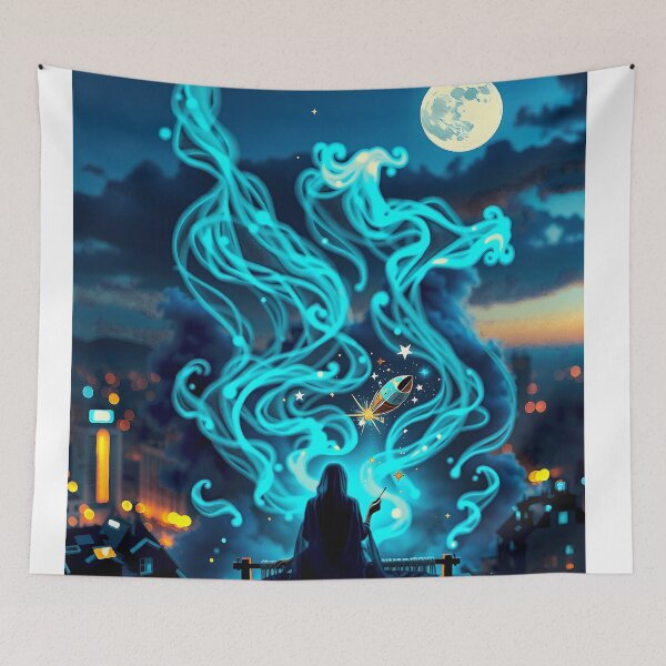Item preview, Stardust Dreams on a Timeless Balcony designed and sold by PanoramaPrints.