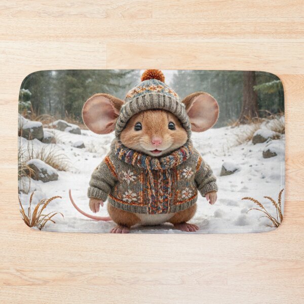 Item preview, Animal - Mouse - Prepared for winter designed and sold by Mike Savad Photography.