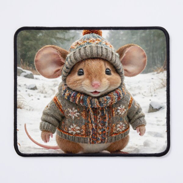 Item preview, Animal - Mouse - Prepared for winter designed and sold by Mike Savad Photography.