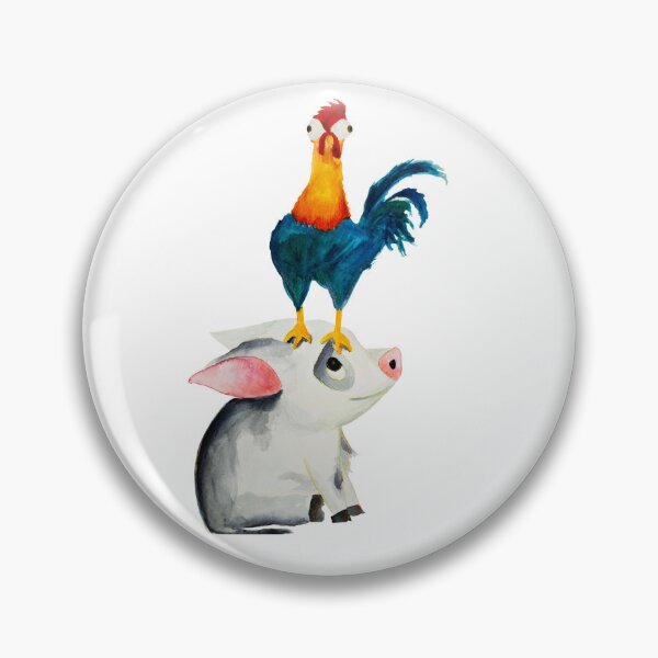 Item preview, Pet friends pig and chicken designed and sold by andreacabeza.