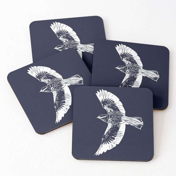 Item preview, European Roller Flying White Design  designed and sold by designsasstultd.