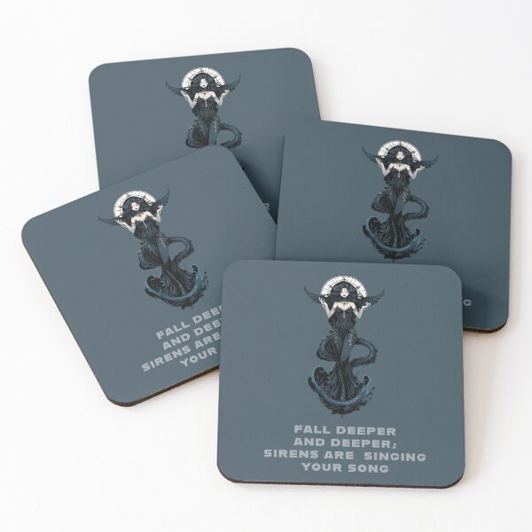 Item preview, sirens quotes dark mermaid art designed and sold by La Loca.