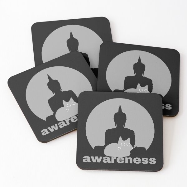 Item preview, Meditation-awareness-cat purring is high vibrations designed and sold by Betinka.