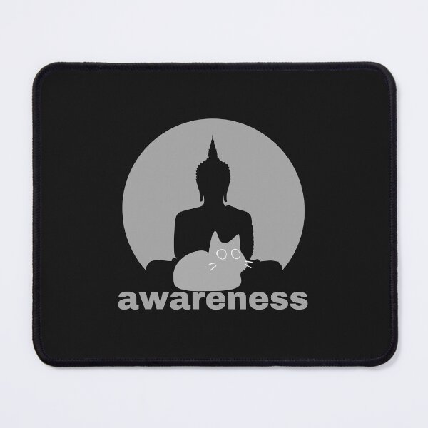 Item preview, Meditation-awareness-cat purring is high vibrations designed and sold by Betinka.